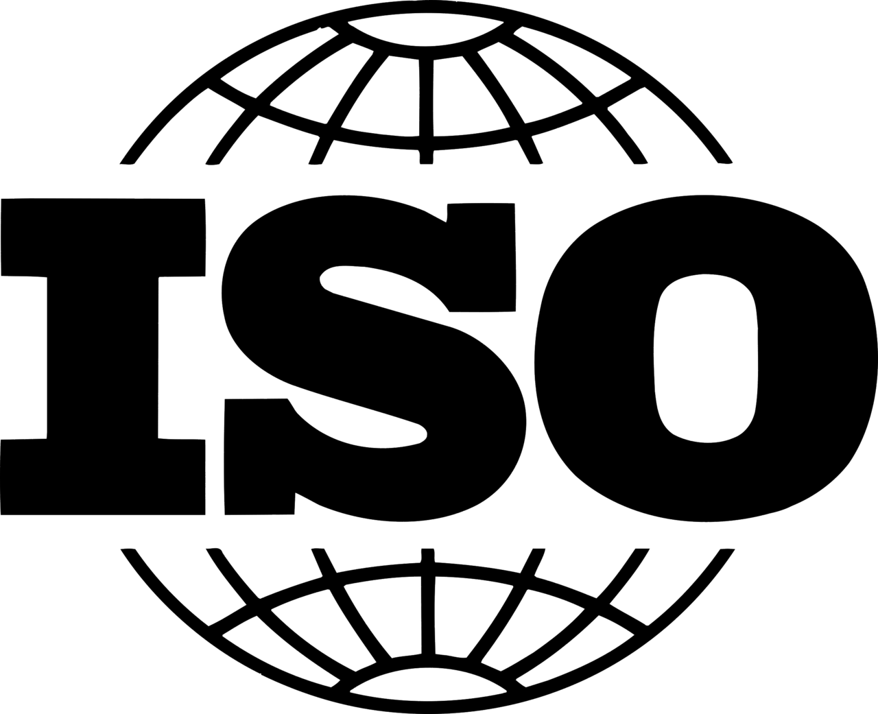 ISO black logo hd